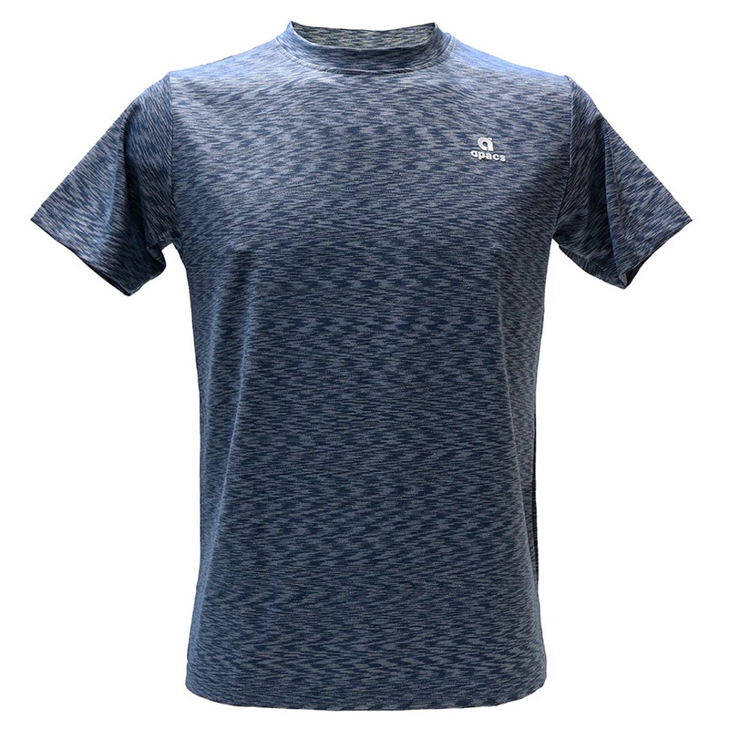 Apacs Dry-Fast T-Shirt (AP10085) – Blue/Grey