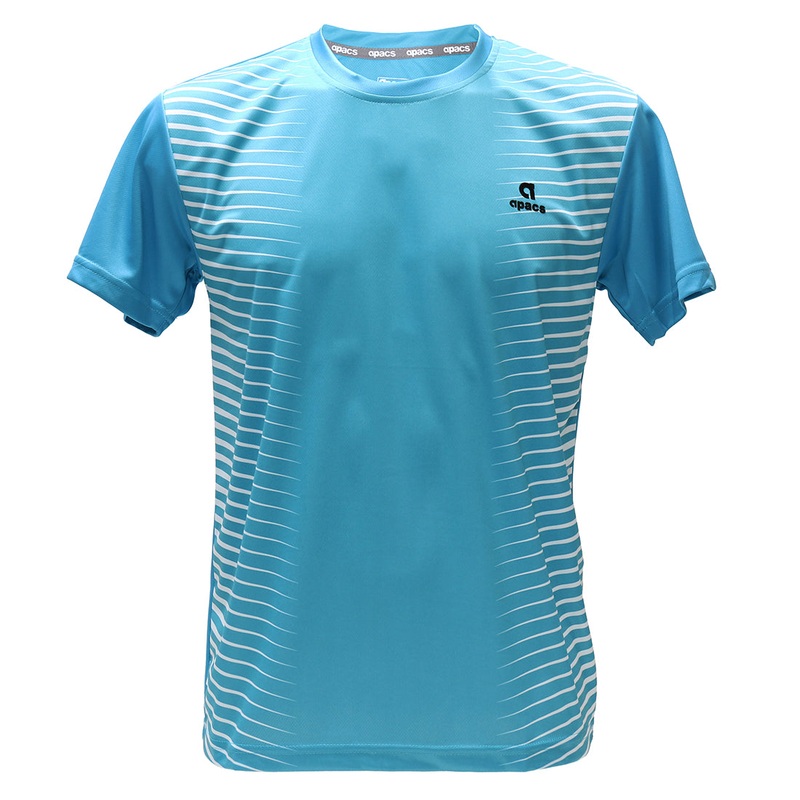 Apacs Dry-Fast T-Shirt (AP3258) – Cyan Blue
