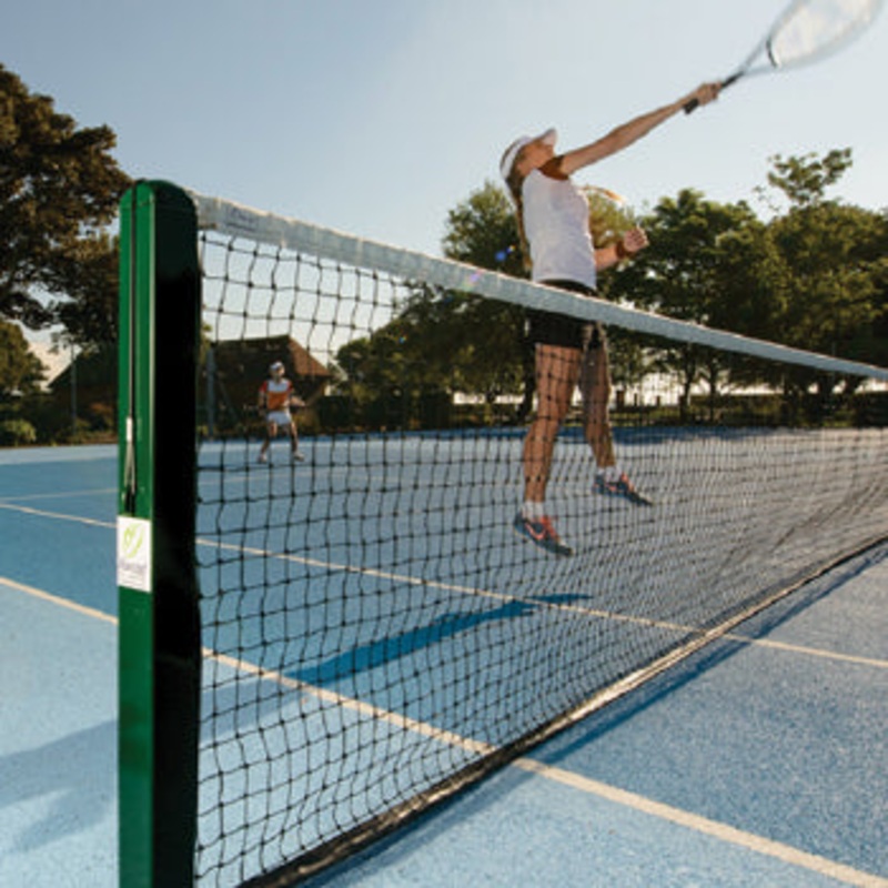 TENNIS POSTS, POSTS – SOCKETED WITH NET, Set
