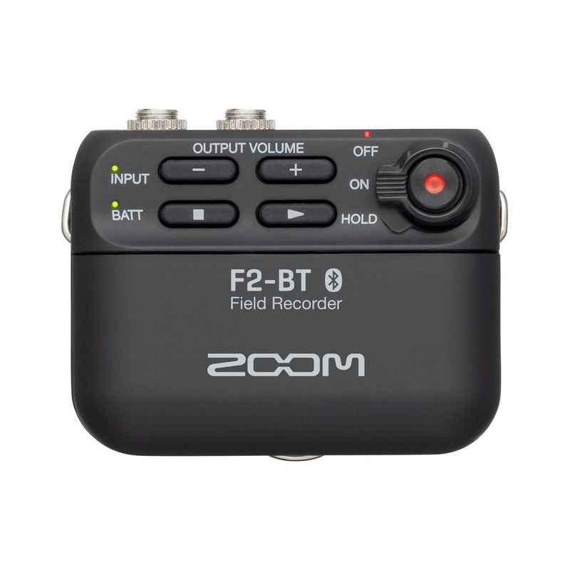Zoom F2 field recorder and lavalier mic – (with Bluetooth)