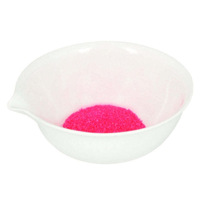 Basin Evaporating, Cap. 35ml, outer dia 60mm, Porcelain, round form with spout (Pack of 10)