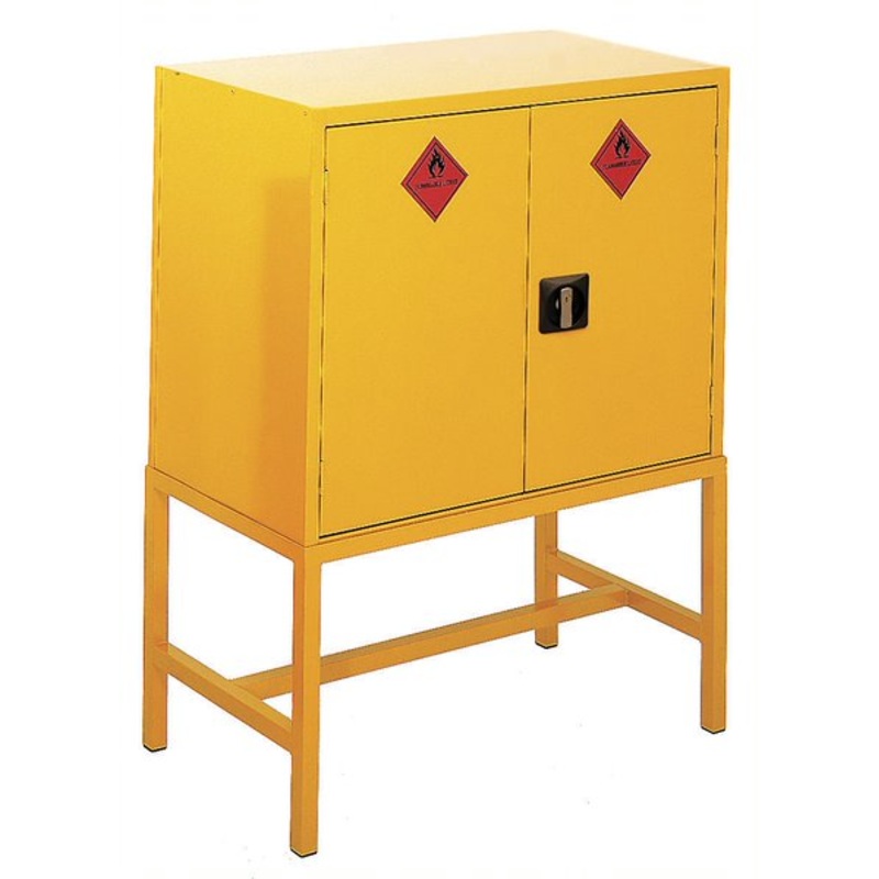 Hazardous Storage Cabinet Horizontal Two Door
