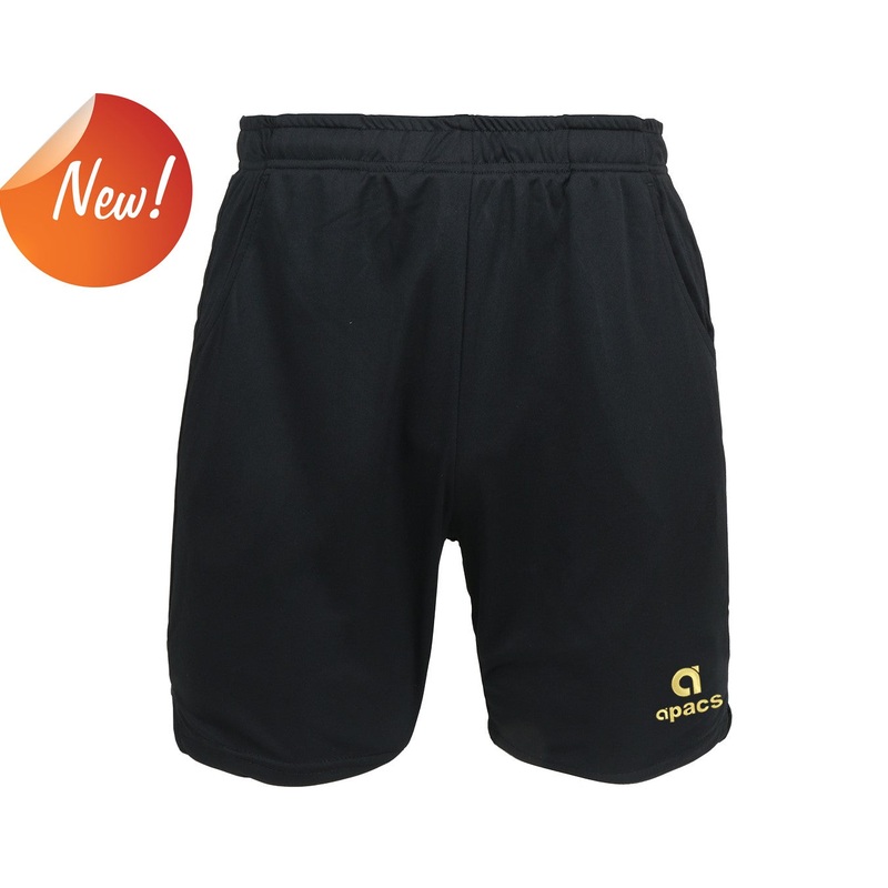 Apacs Black Shorts (BSH 107-AT)