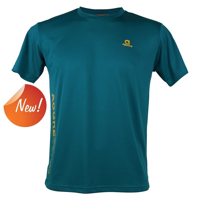 Apacs Dry-Fast Aggressive Logo T-Shirt (RN323-AT) – Teal