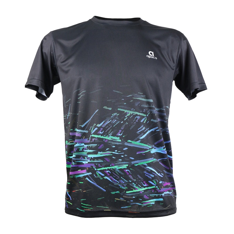 Apacs Dry-Fast T-Shirt (RN10122) – Black/Green