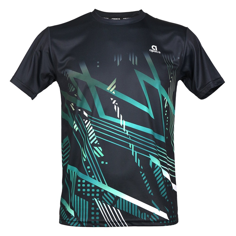 Apacs Dry-Fast T-Shirt (RN10126-AT) – Black/Green