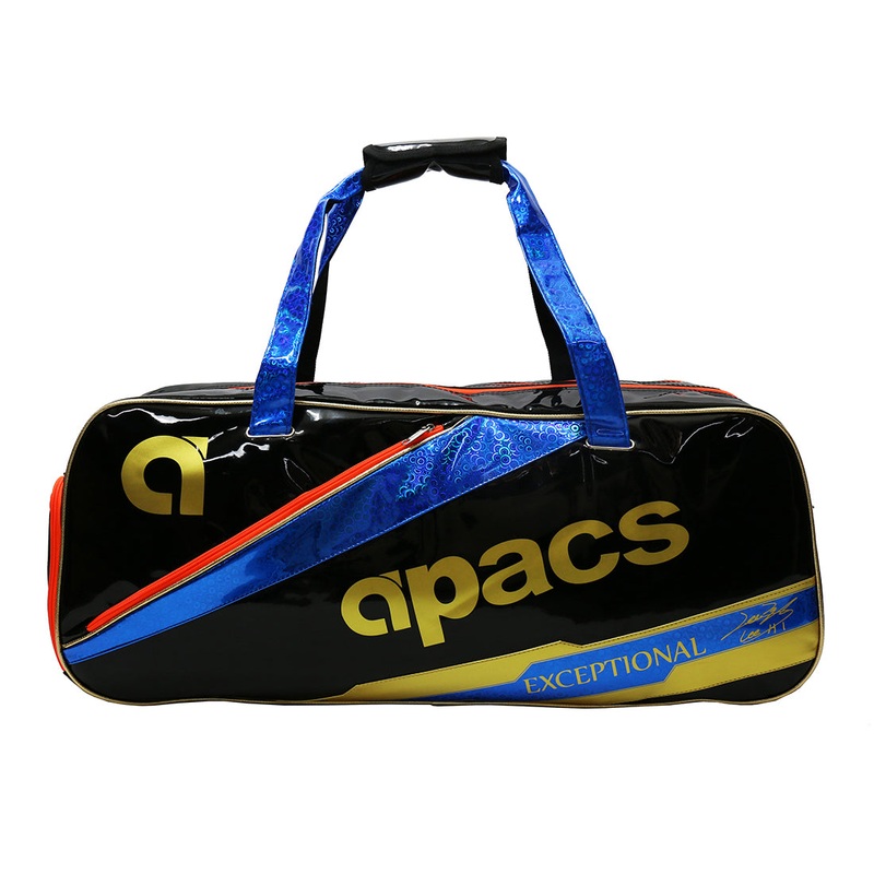 Apacs Lee Hyun IL Double Compartment Holdall – Gold/Black/Blue