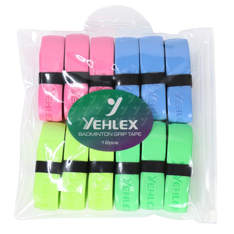 Yehlex PU Super Grip 12 Pack – Pastel Colours