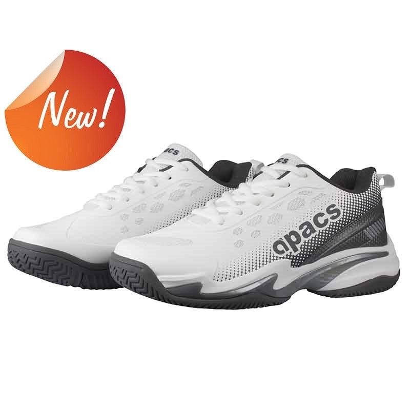 Apacs Advantage 622 Shoe – White/Grey