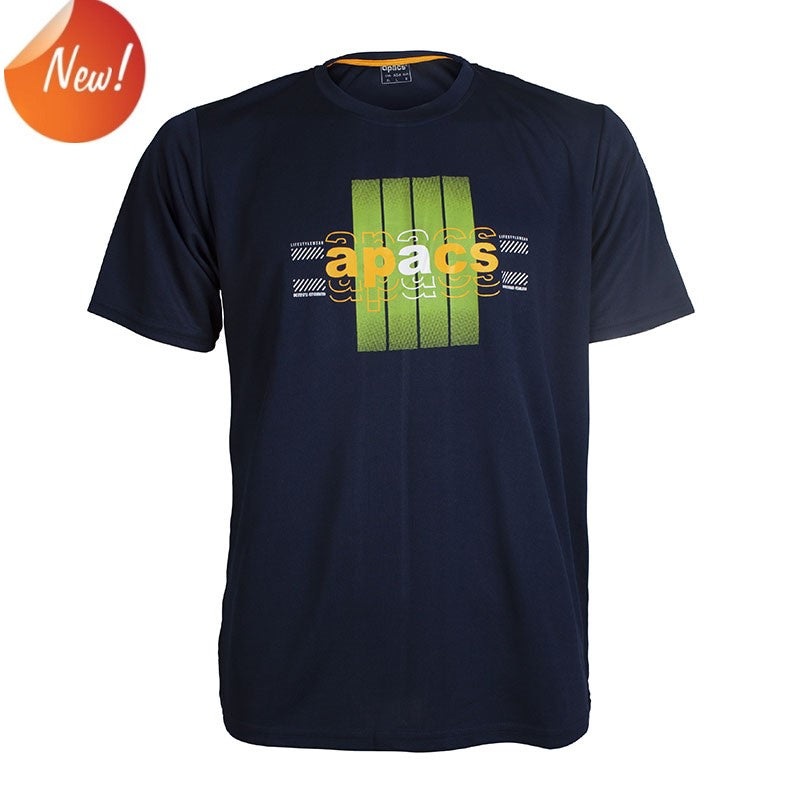 Apacs Dry-Fast Logo T-Shirt (RN221) – Navy
