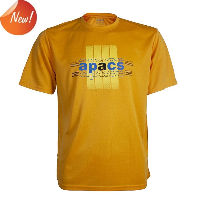 Apacs Dry-Fast Logo T-Shirt (RN221) – Orange
