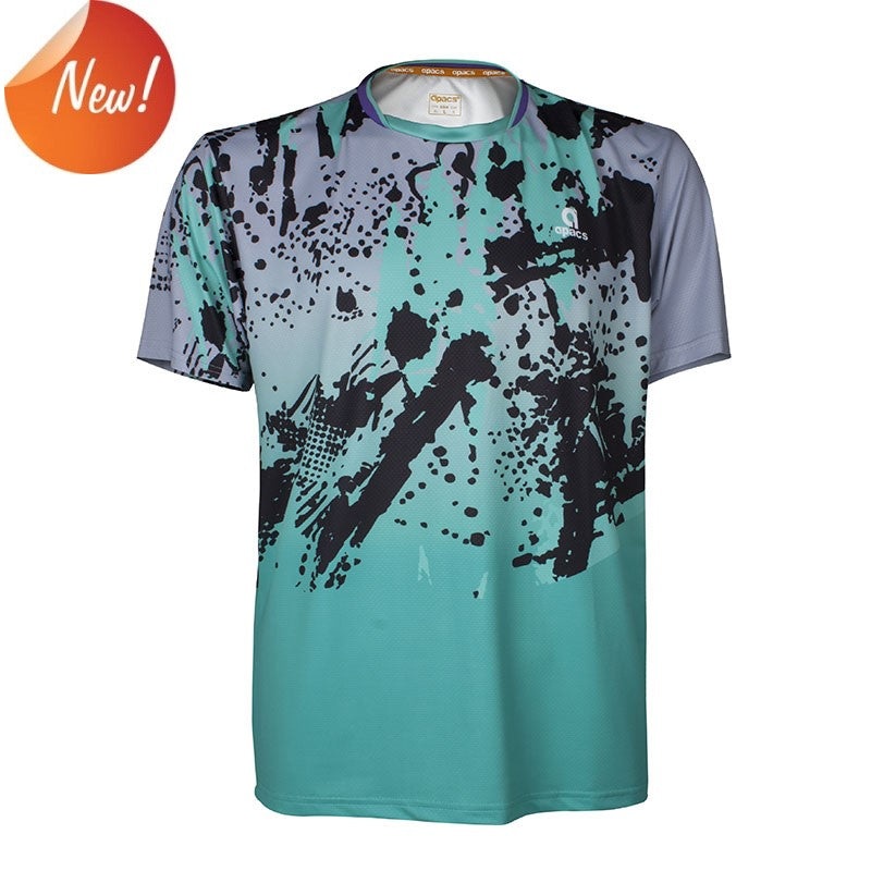 Apacs Dry-Fast T-Shirt (RN10151) – Grey/Green