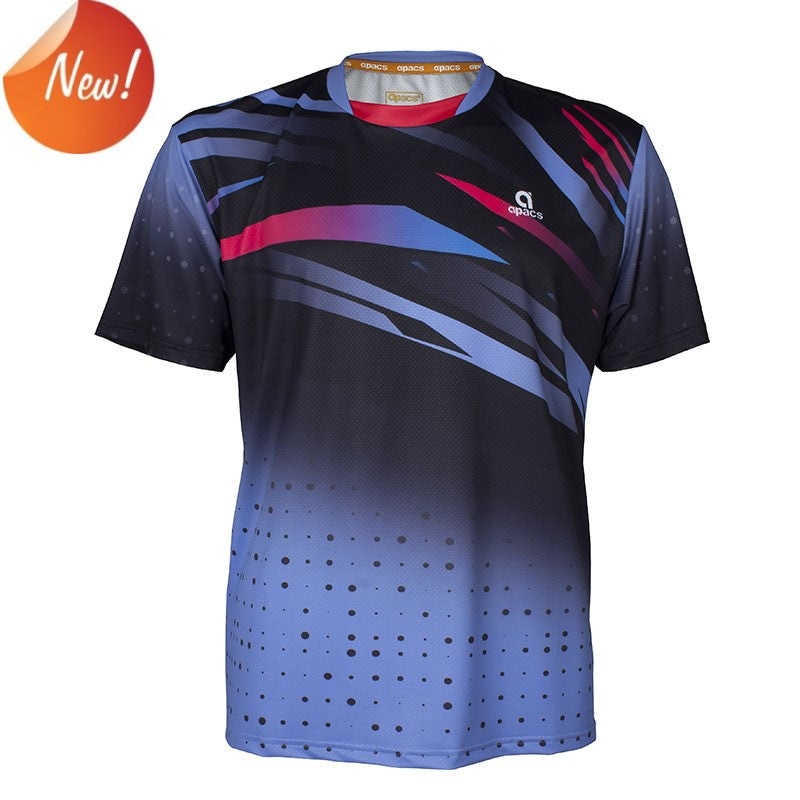 Apacs Dry-Fast T-Shirt (RN10152) – Black/Purple