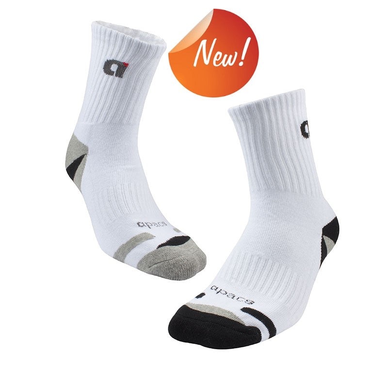 Apacs Socks AP067 V|White/Black|White/Grey