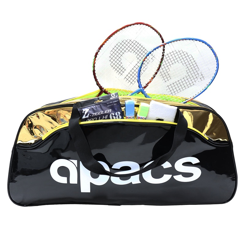 Double Compartment Racket Holdall – AP-2531 Black/Gold