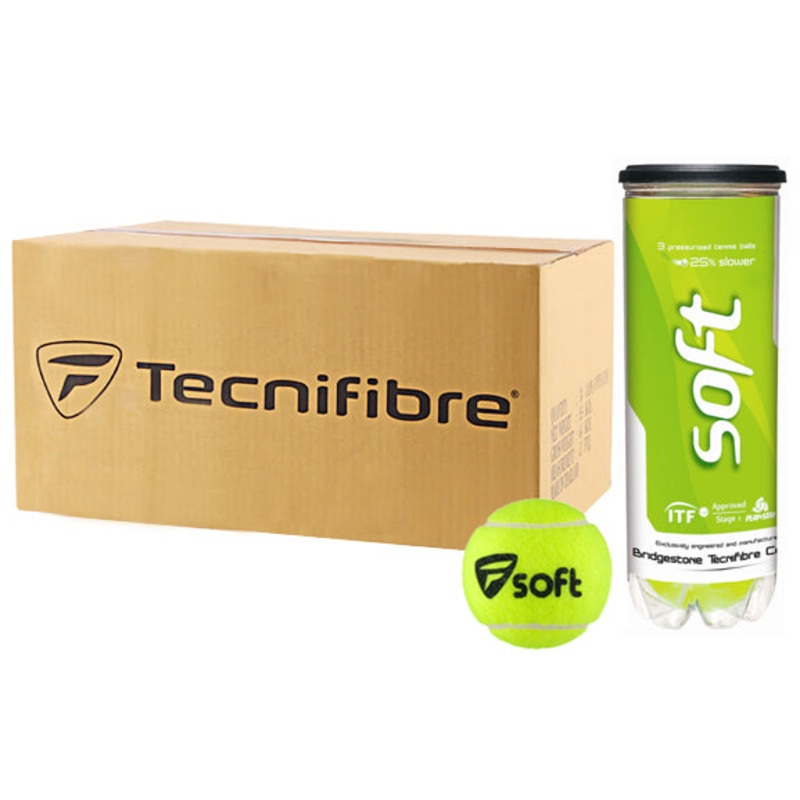 Tecnifibre TF Soft (Green) 3B (6 Dozen) Carton