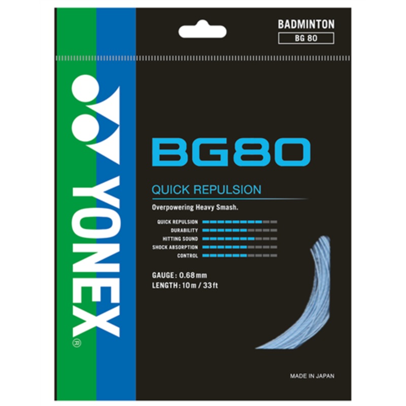Yonex BG80|Yellow|Light-Blue