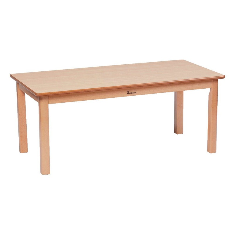 WOODEN TABLES, MEDIUM RECTANGULAR, 320mm height