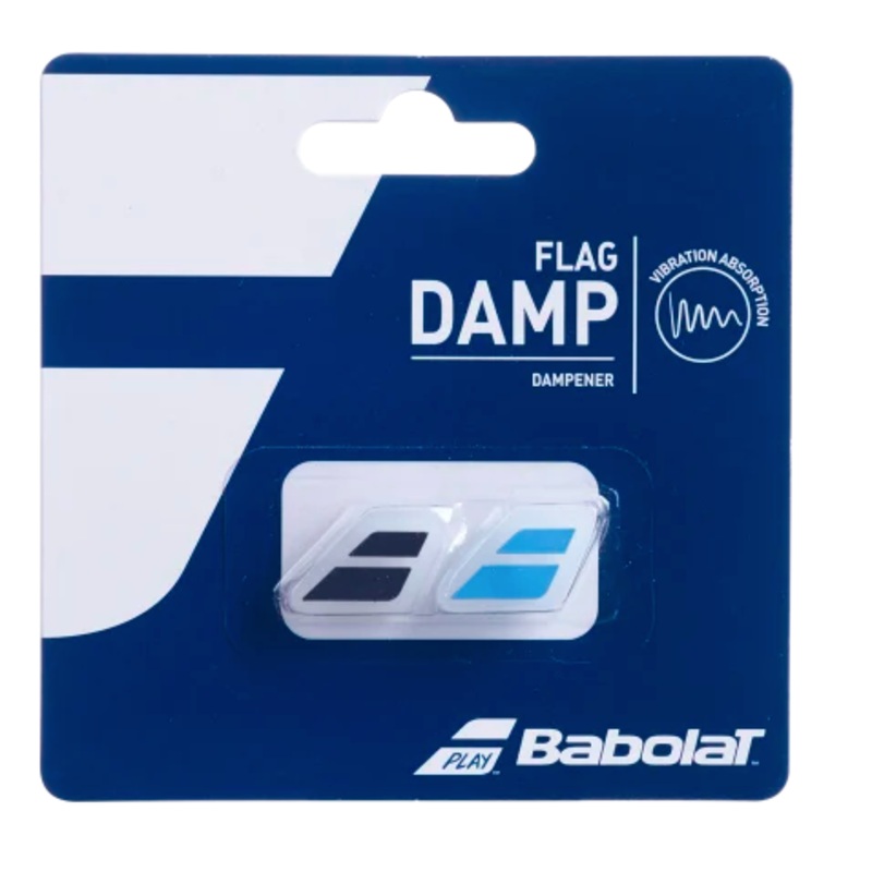 Babolat Flag Dampener 2Pack|Black/Yellow|Black/Blue