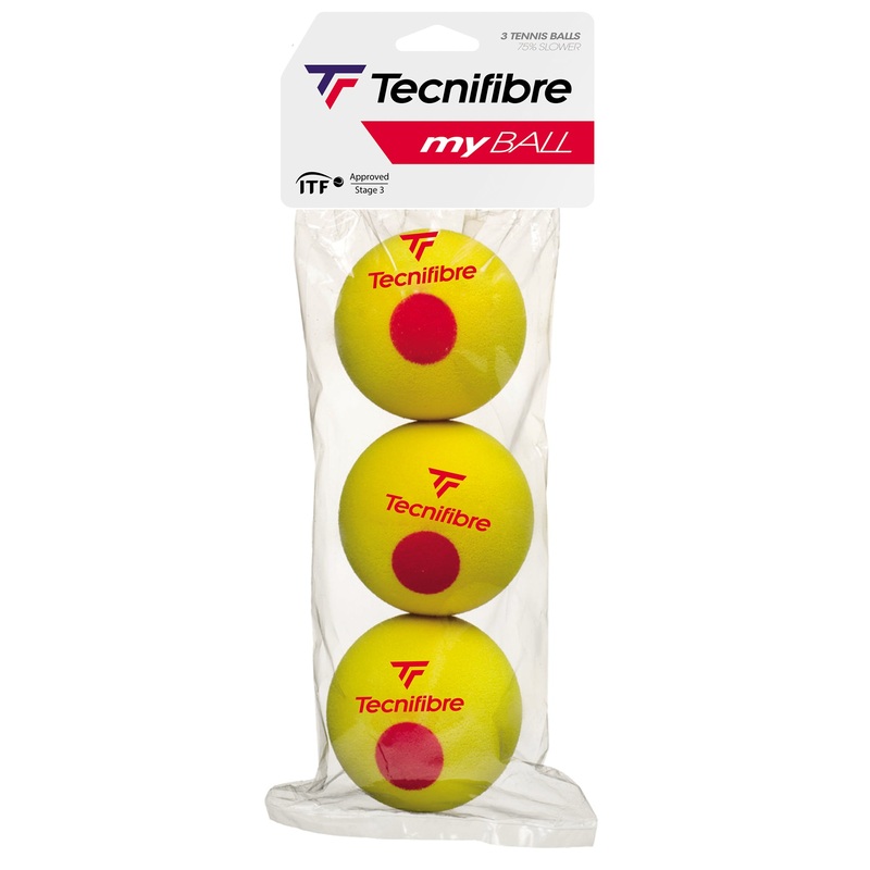 Tecnifibre TF My New Ball Stage 3 Foam 3 Balls