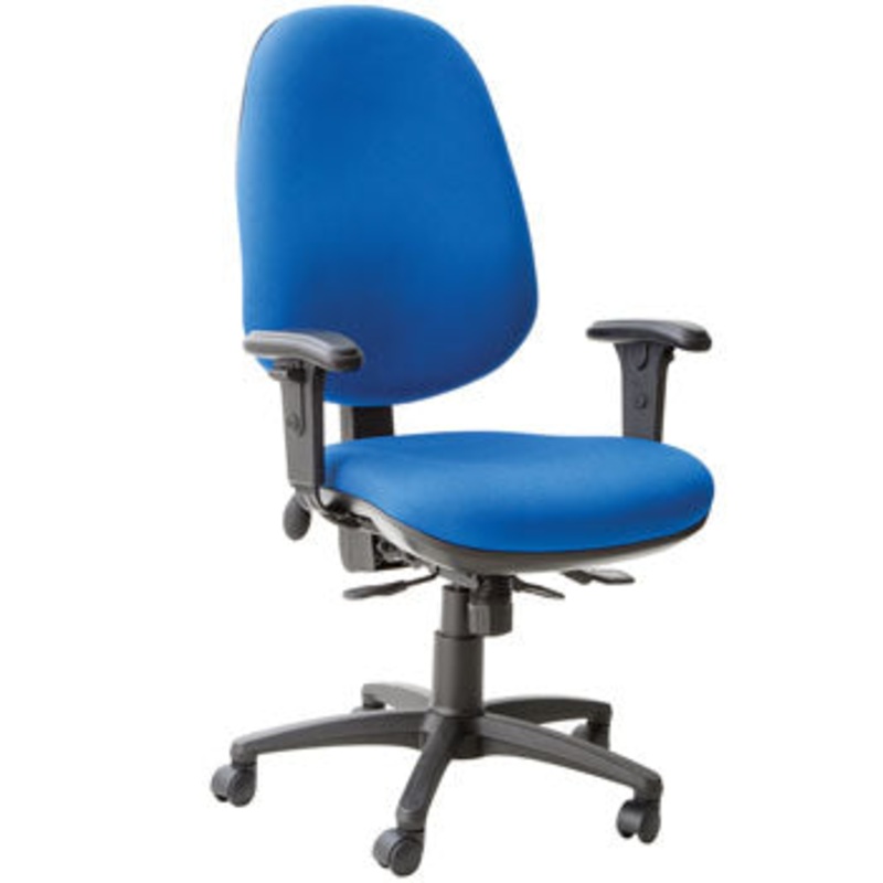 SWIVEL, EXECUTIVE CHAIR, High Back, With Adjustable Arms & Lumbar Support, Havana, Smartbuy