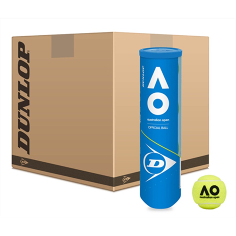 Dunlop Australian Open Tennis Ball Carton (6 Dozen)