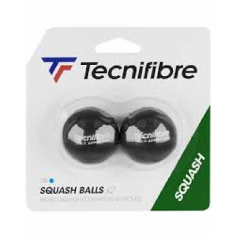 Tecnifibre Blue Dot Squash Balls 2pk