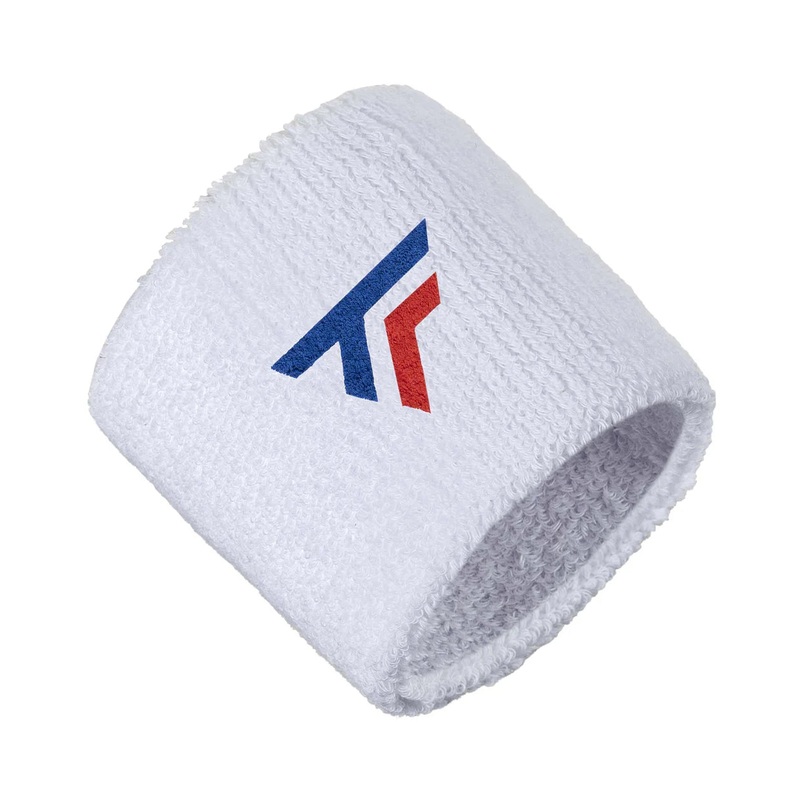 TECNIFIBRE Wristband 2pk – White