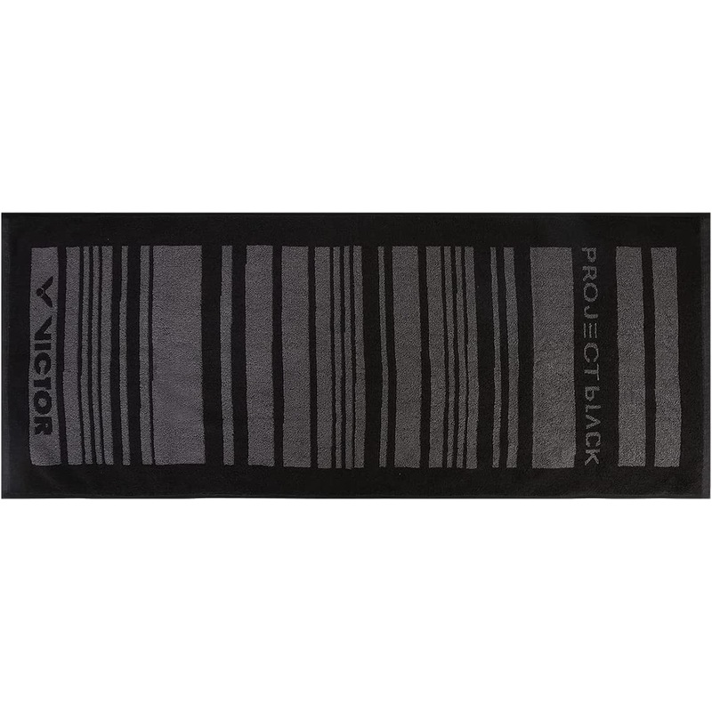 VICTOR TW-PB C PROJECT BLACK Badminton Sports Towel