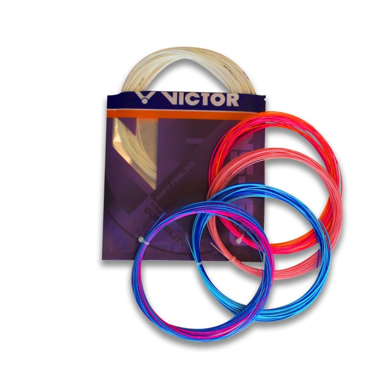 VICTOR VS-69 Soft Feeling Durability Badminton String (0.69mmX10m) Pack of 2