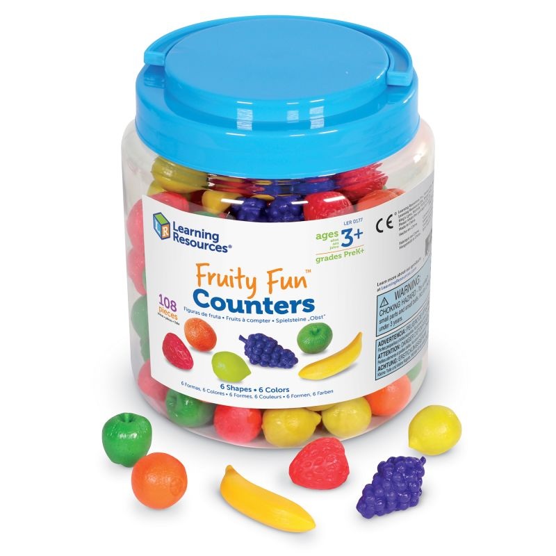 Fruity Fun Counters, Set of 108