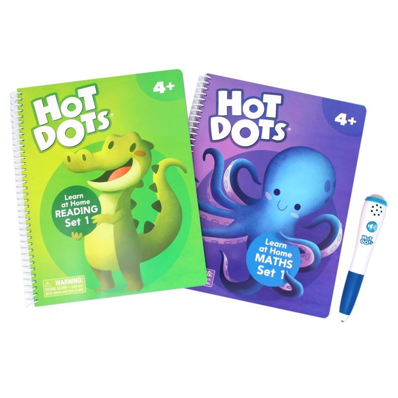 Hot Dots Learn At Home Reading & Maths Set 1