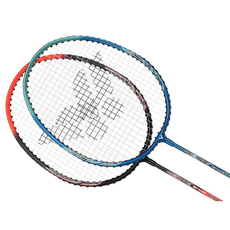 VICTOR DriveX 5110AL G5 Strung Badminton Racket, Set of 2
