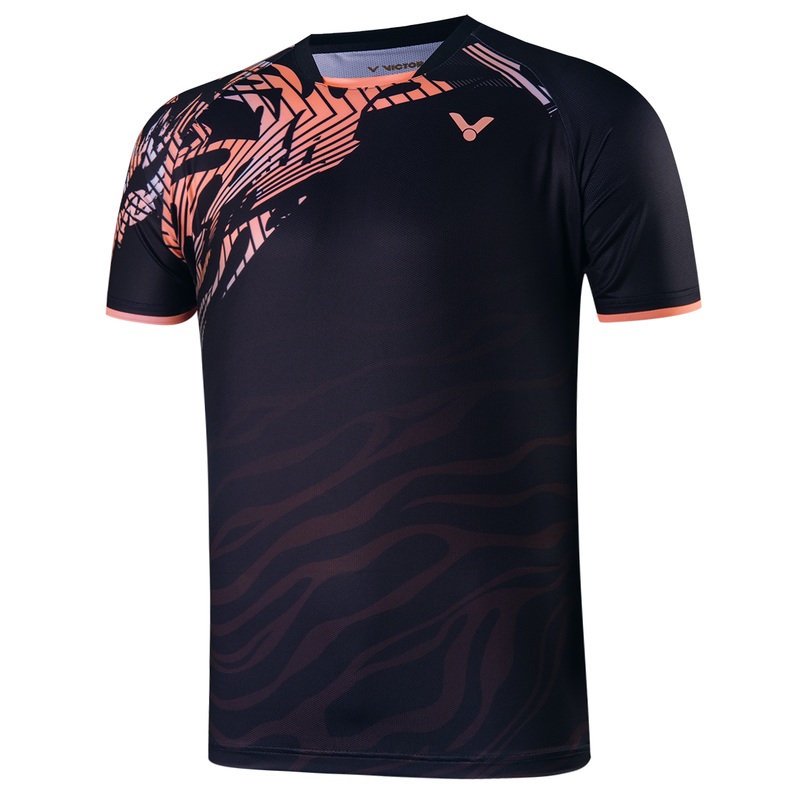 VICTOR (LZJ) T-25003 Black Badminton T-Shirt
