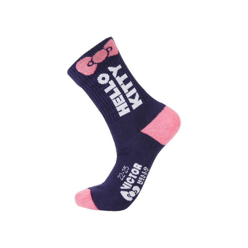 VICTOR X Hello Kitty Long Crew Sport Socks SK-KT210-B (M:22-25cm)