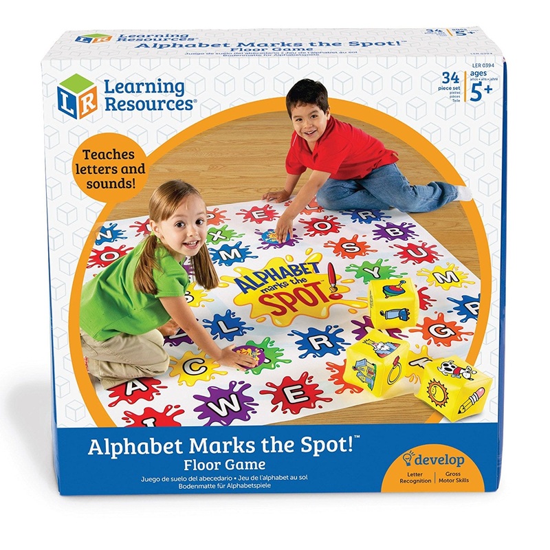 Alphabet Marks The Spot Alphabet Activity Set