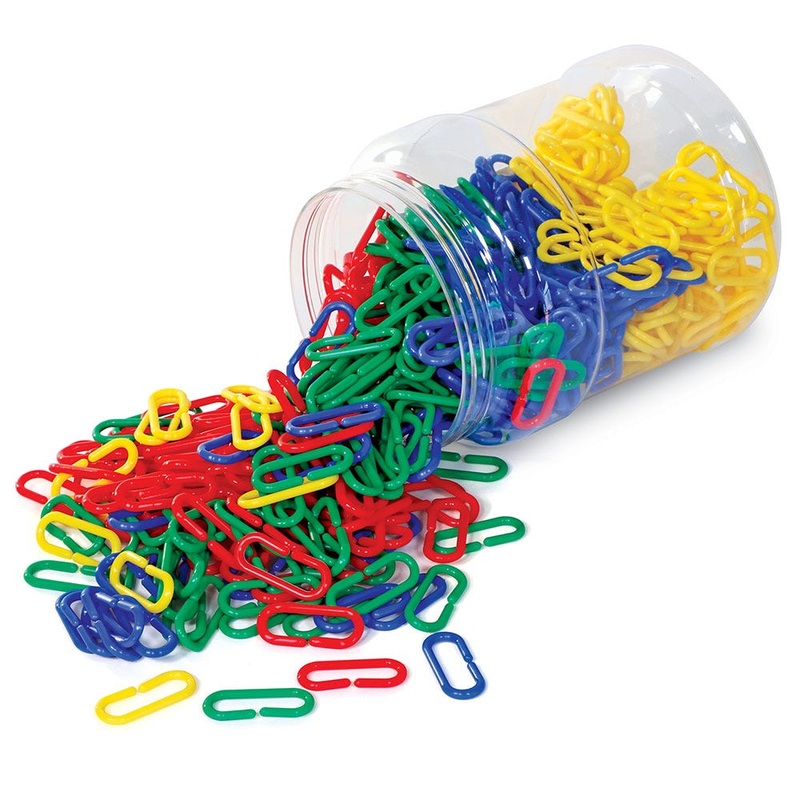 Link N Learn Links, 4 Colours,  Set of 500