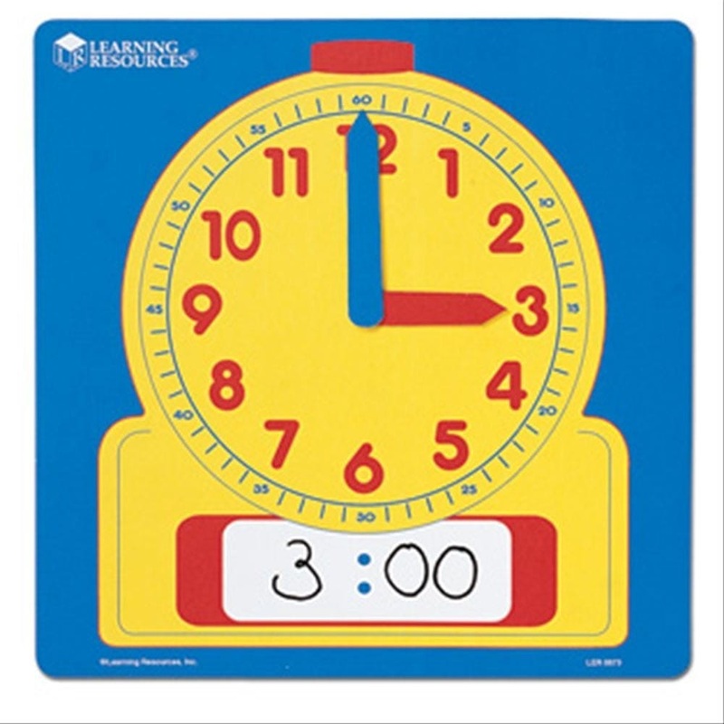 Write & Wipe Demonstration Clock