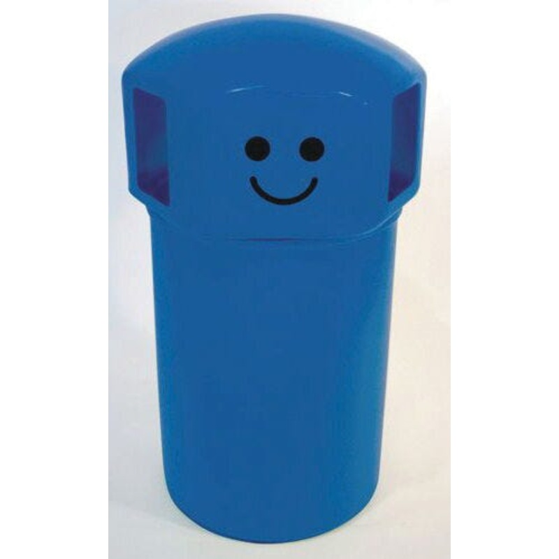 PLASTIC SPACEBIN, Blue, Each