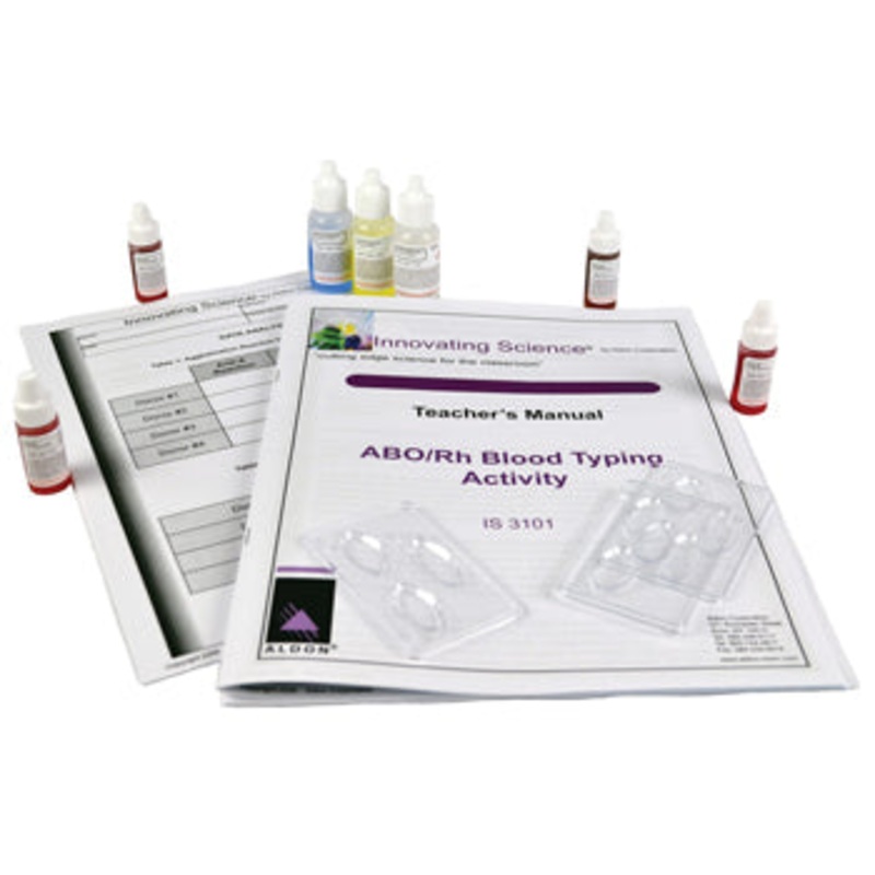 SIMULATED ABO/RH BLOOD TYPING, Kit
