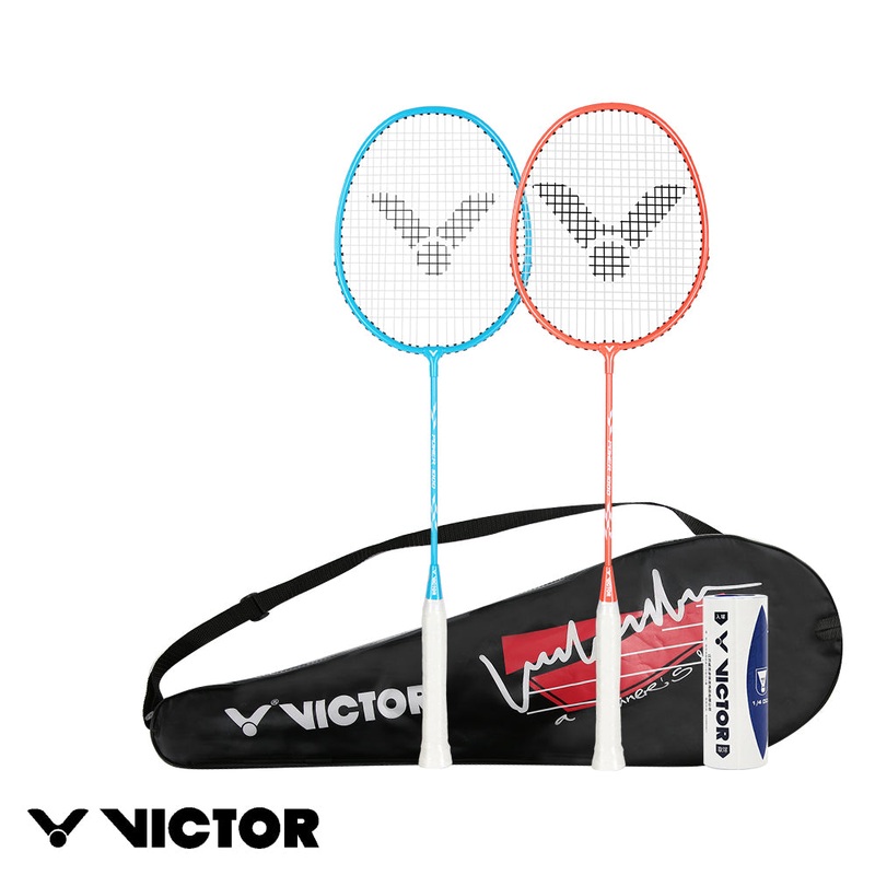 VICTOR Rackets POWER 1000 (Set) Strung Badminton Racket