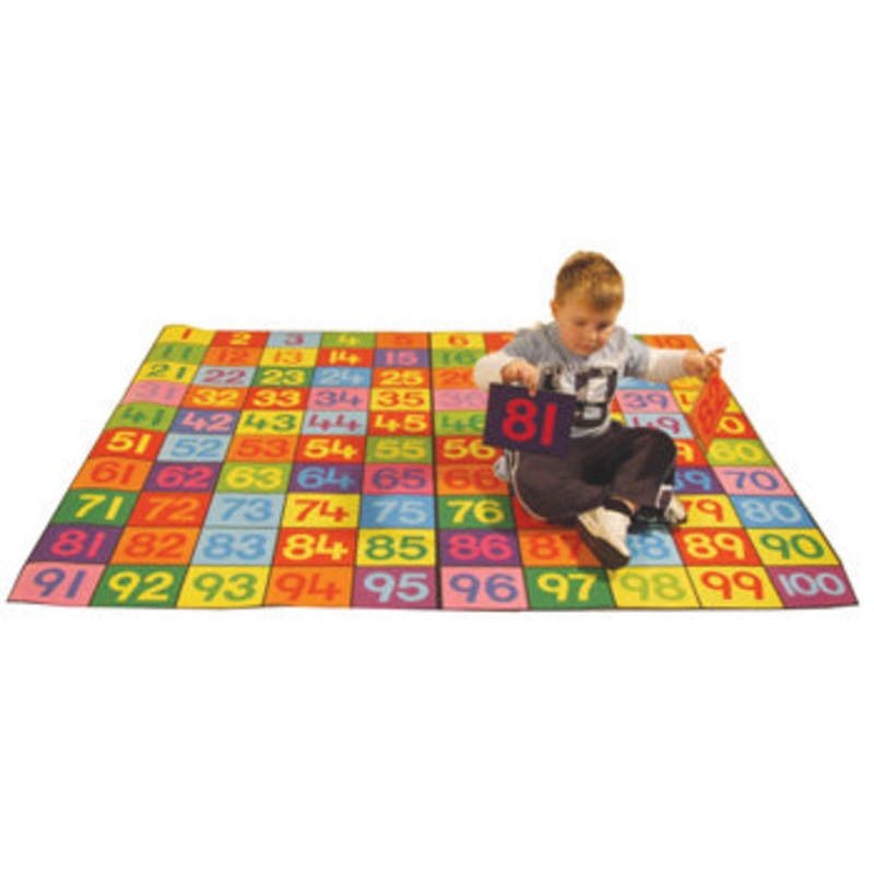 NUMBER MATS, Super Giant 1-100 Mat, 2000 x 1500mm, Each