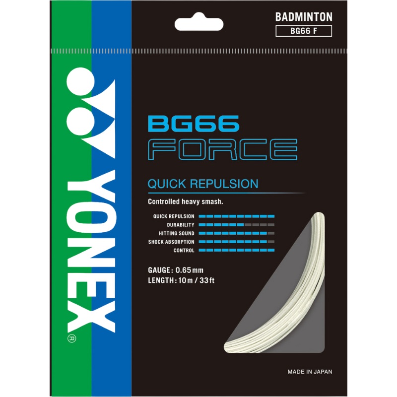 Yonex BG66 Force Badminton String – 10m Pack