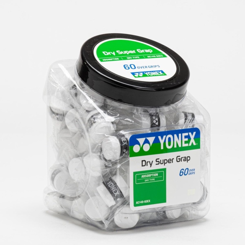 Yonex Dry Super Grap Overgrips 60 Count