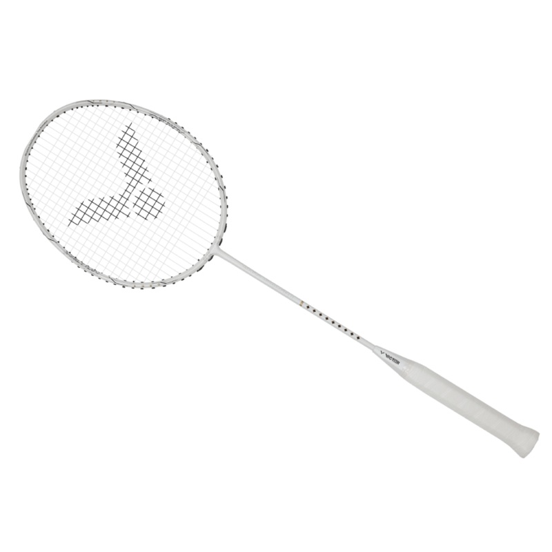 Victor AURASPEED ONE PIECE RACKET GIFT SET WHITE 4U