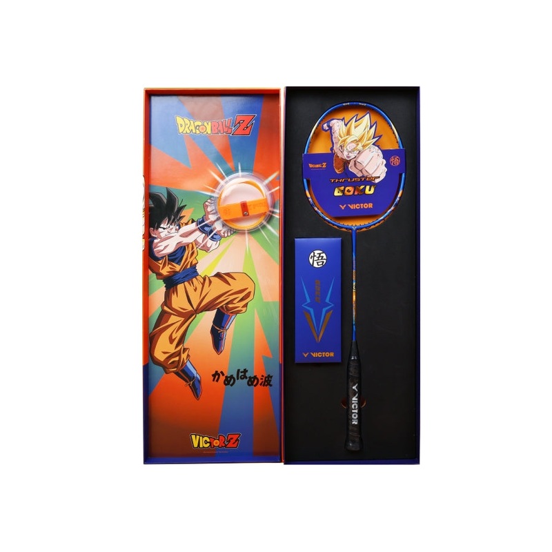 Victor Thruster Dragon Ball Z Racquet Giftbox Blue 4UG6