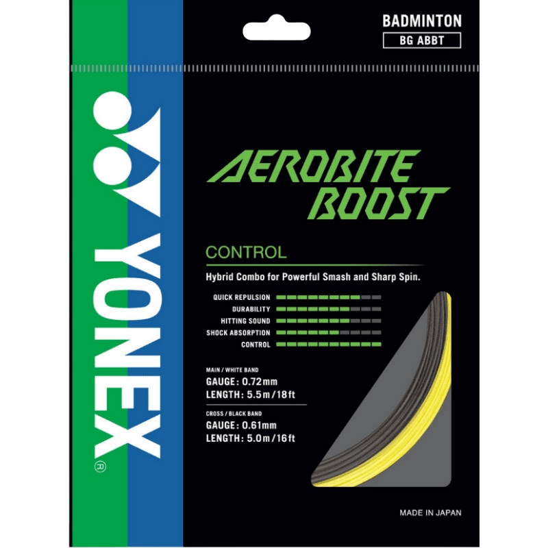 Yonex AEROBITE BOOST Badminton String – 10m Pack