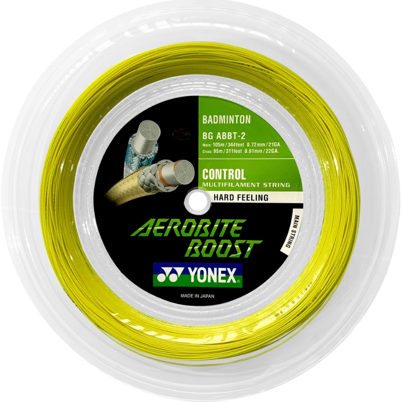 Yonex AEROBITE BOOST Badminton String – 200m Reel