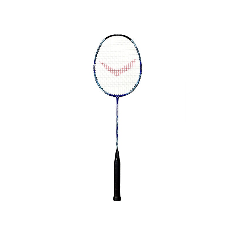 ATTACK BADMINTON RACKET|dark blue|red