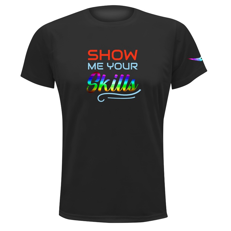 SKILLS|Black|India Blue|Neon Green|Pink|XXXXS|XXXS|XXS|XS|S|M|L|XL|XXL